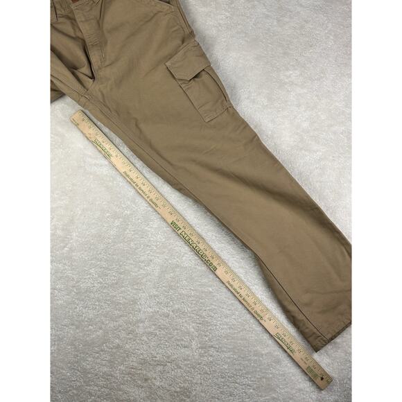 Carhartt FR Cargo Pants Mens 33x34 Khaki FRB240-GKH CAT 2 Loose Fit Lineman - Picture 5 of 9